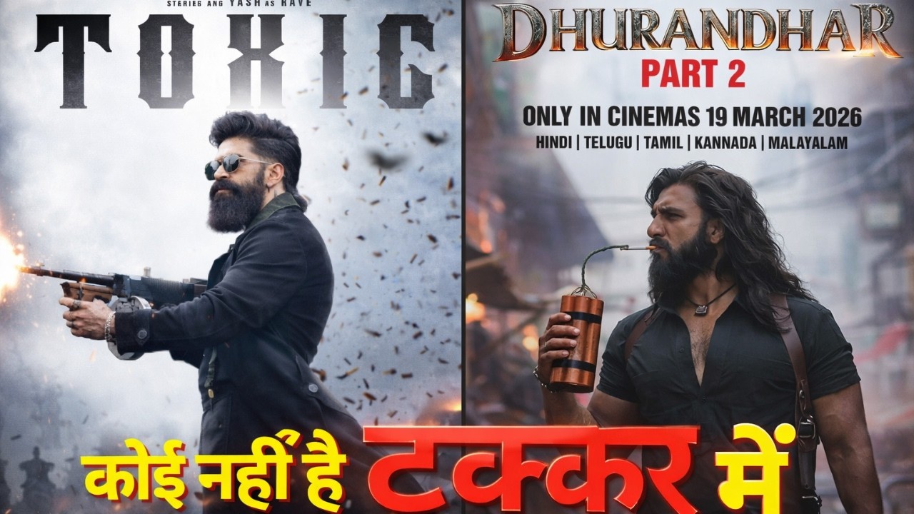 Toxic Vs Dhurandhar The Revenge Big Movies Clash | No One in Race?