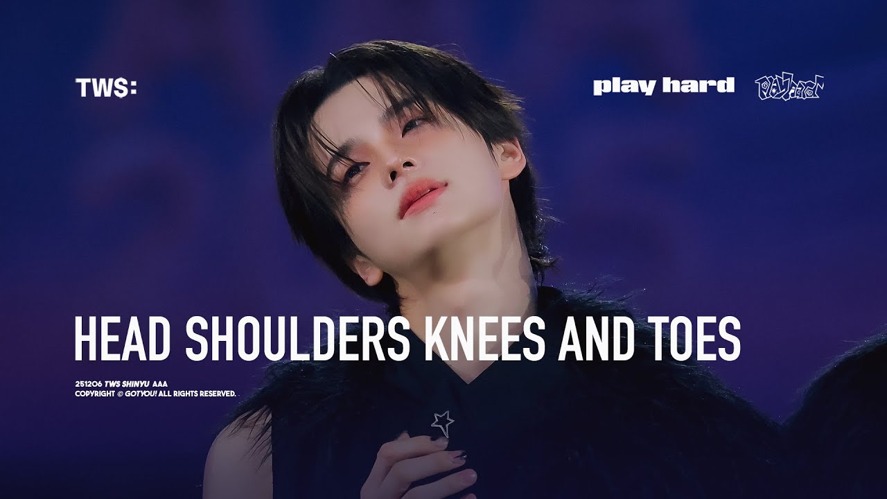 251206 TWS SHINYU 투어스 신유 AAA -  'Head Shoulders Knees Toes' 직캠 fancam (4k)