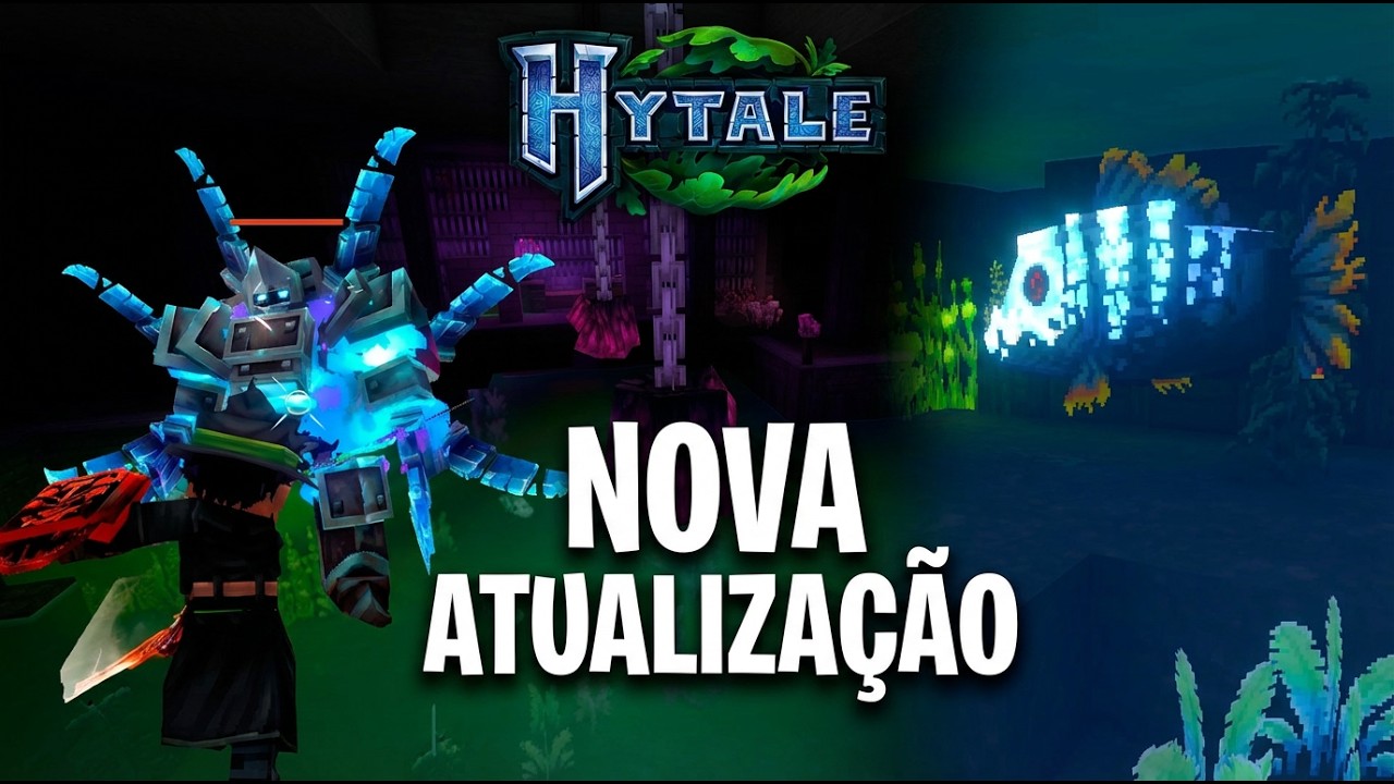Nova atualização do Hytale saiu AGORA e mudou muita coisa