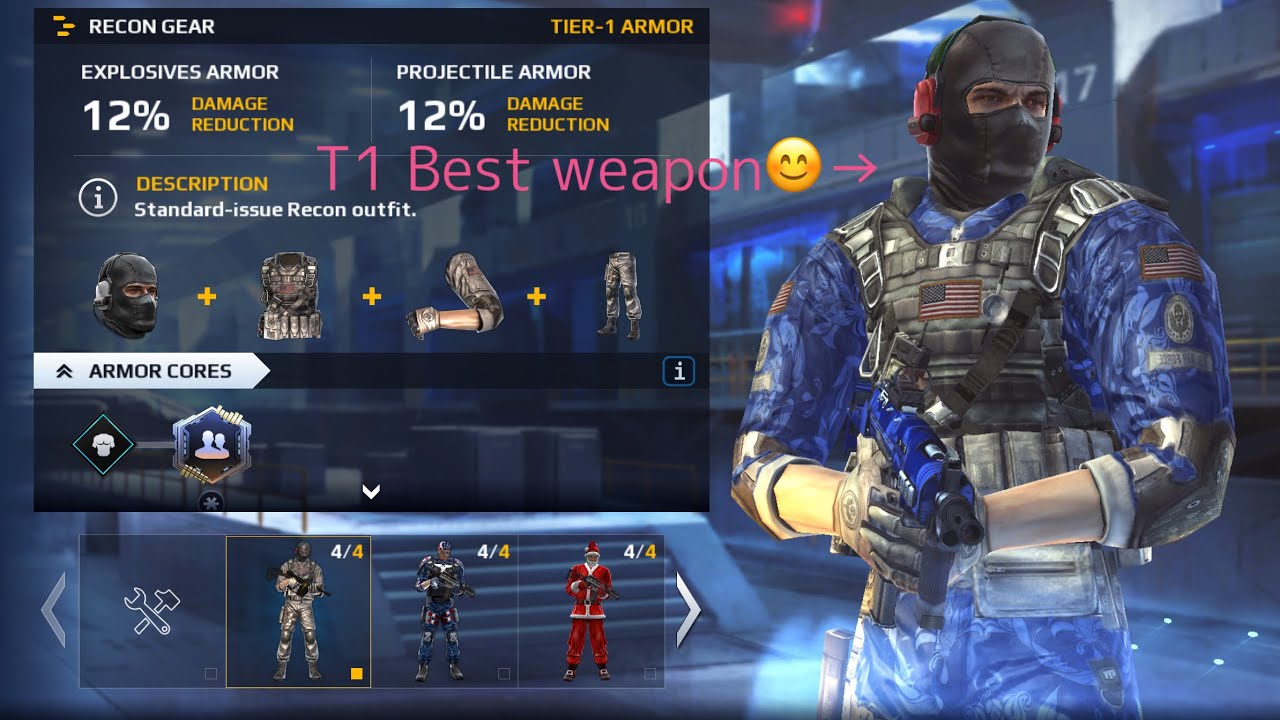 【MC5】beginner equipment with RECON