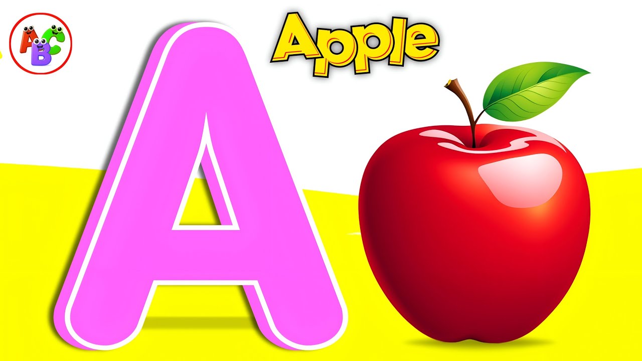 ABC Phonics Song for Toddlers | A for Apple 🍎 | Fun Kids Alphabet Learning Video 