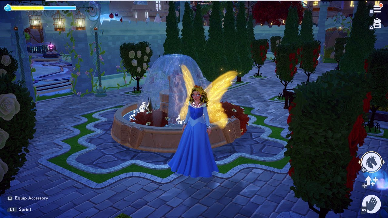 Disney Dreamlight Valley Finishing my plaza! No commentary.