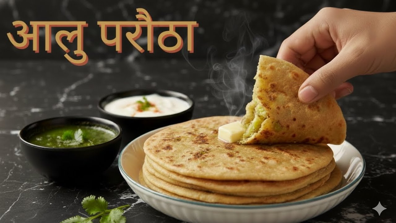 नरम आलु परौठा बनाउने सजिलो तरीका| aaloo paratha recipe| Nepali style aalu paratha recipe||
