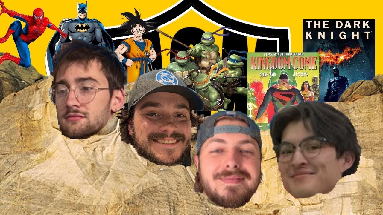 The Mount Rushmore of Comics, Anime, Movies and More!! - Hall of Nerds Ep 101
