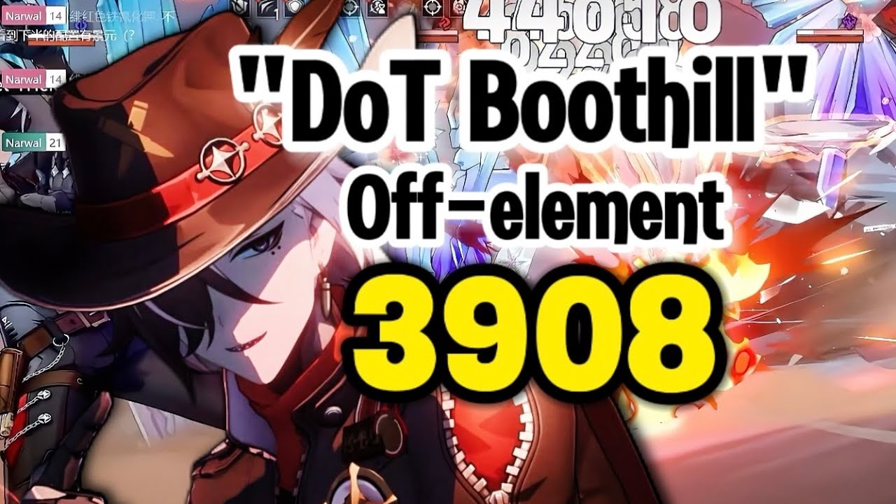Boothill, But DoT Team!? 3908 Physical RES Cocolia Apocalyptic Shadow V3.3 | Honkai: Star Rail