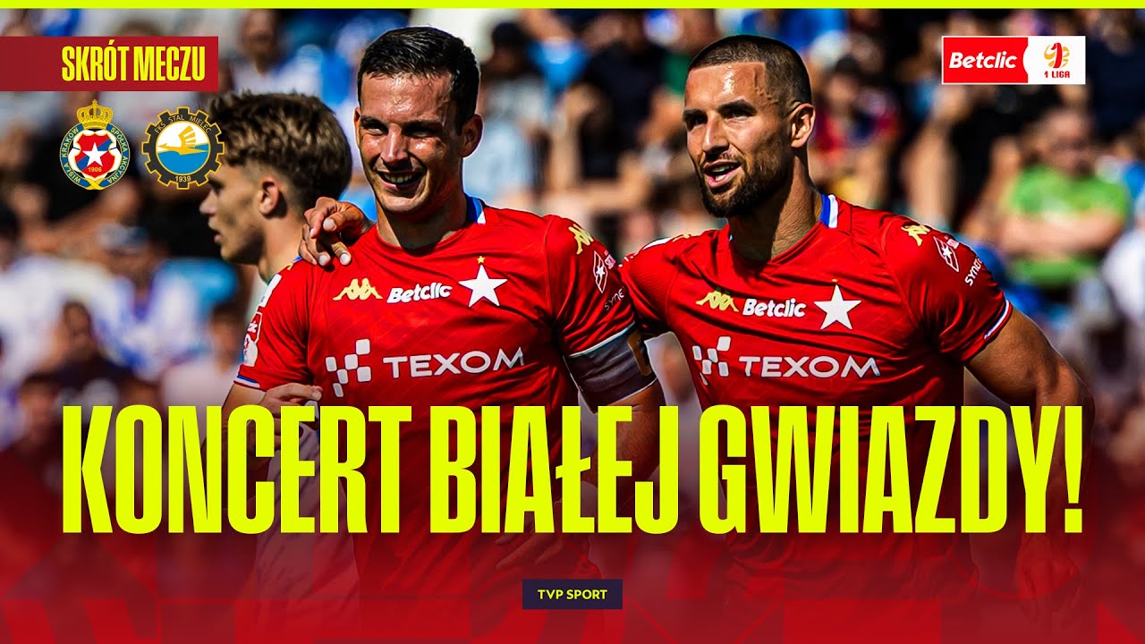 SKR&Oacute;T: STAL MIELEC - WISŁA KRAK&Oacute;W. KAPITALNY MECZ BIAŁEJ GWIAZDY!