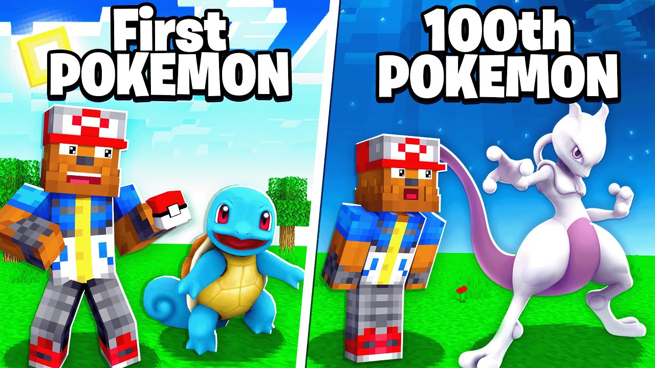 The 100 Pokemon Challenge In Minecraft Pixelmon