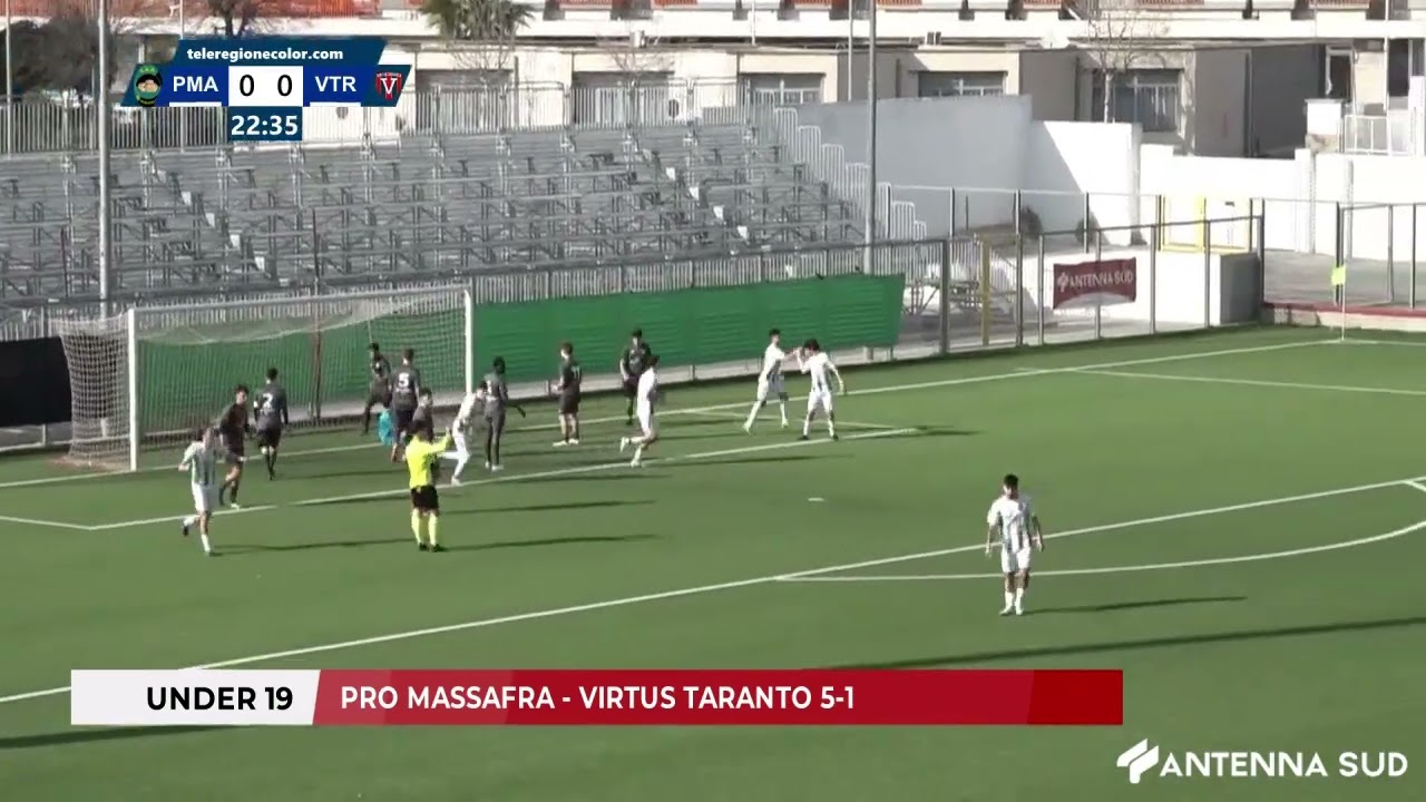 14 MARZO 2026 - UNDER 19: PRO MASSAFRA - VIRTUS TARANTO 5-1