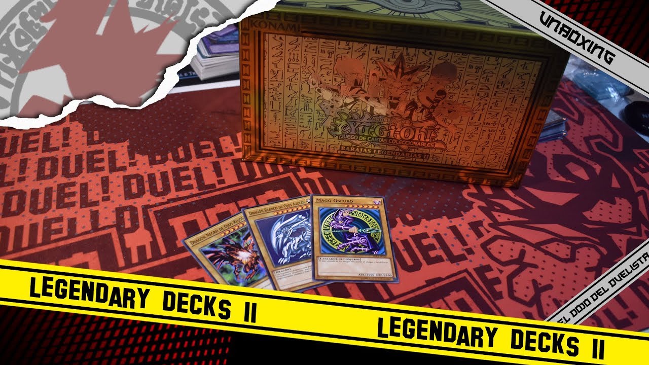 Yu-Gi-Oh! Unboxing - LEGENDARY DECKS II