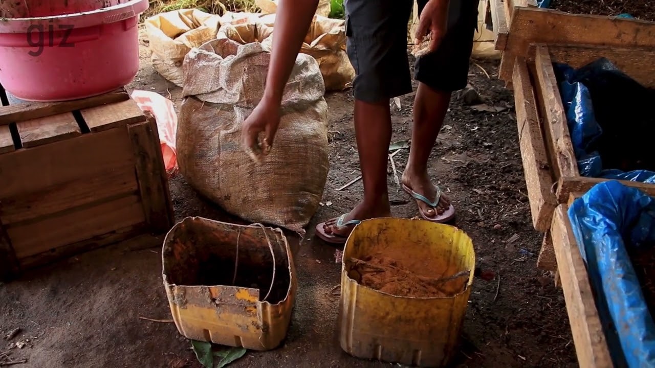 Fabrication et utilisation du lombricompost - ProSol Madagascar
