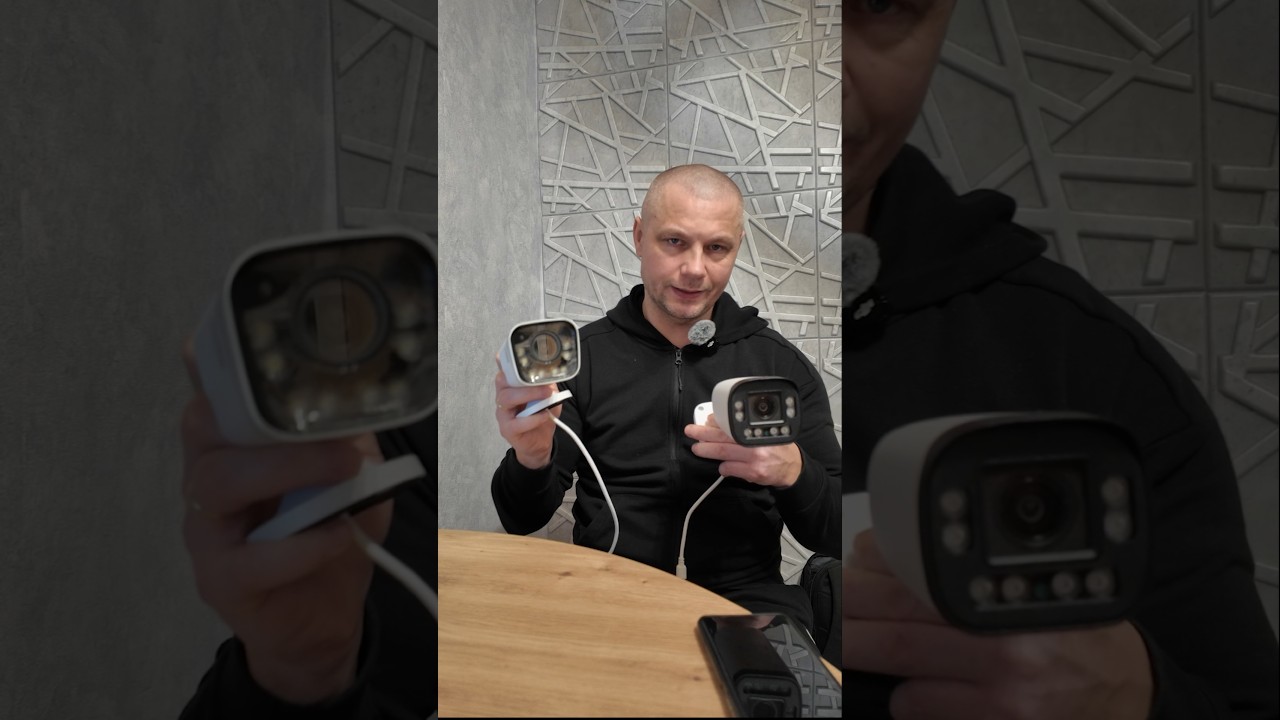 Kamera IP z zewnętrznym dźwiękiem.