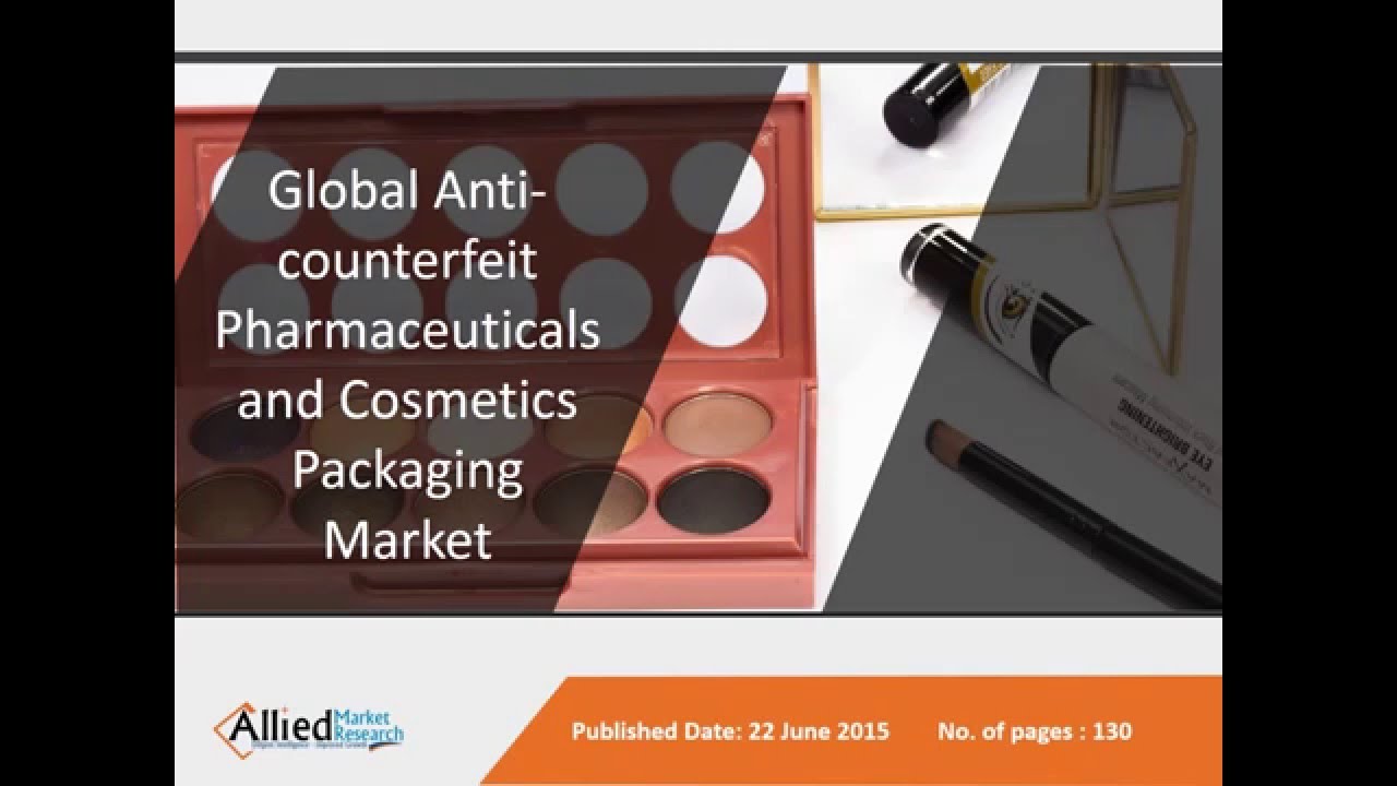 Anti-counterfeit Pharmaceuticals and Cosmetics Packaging Market
