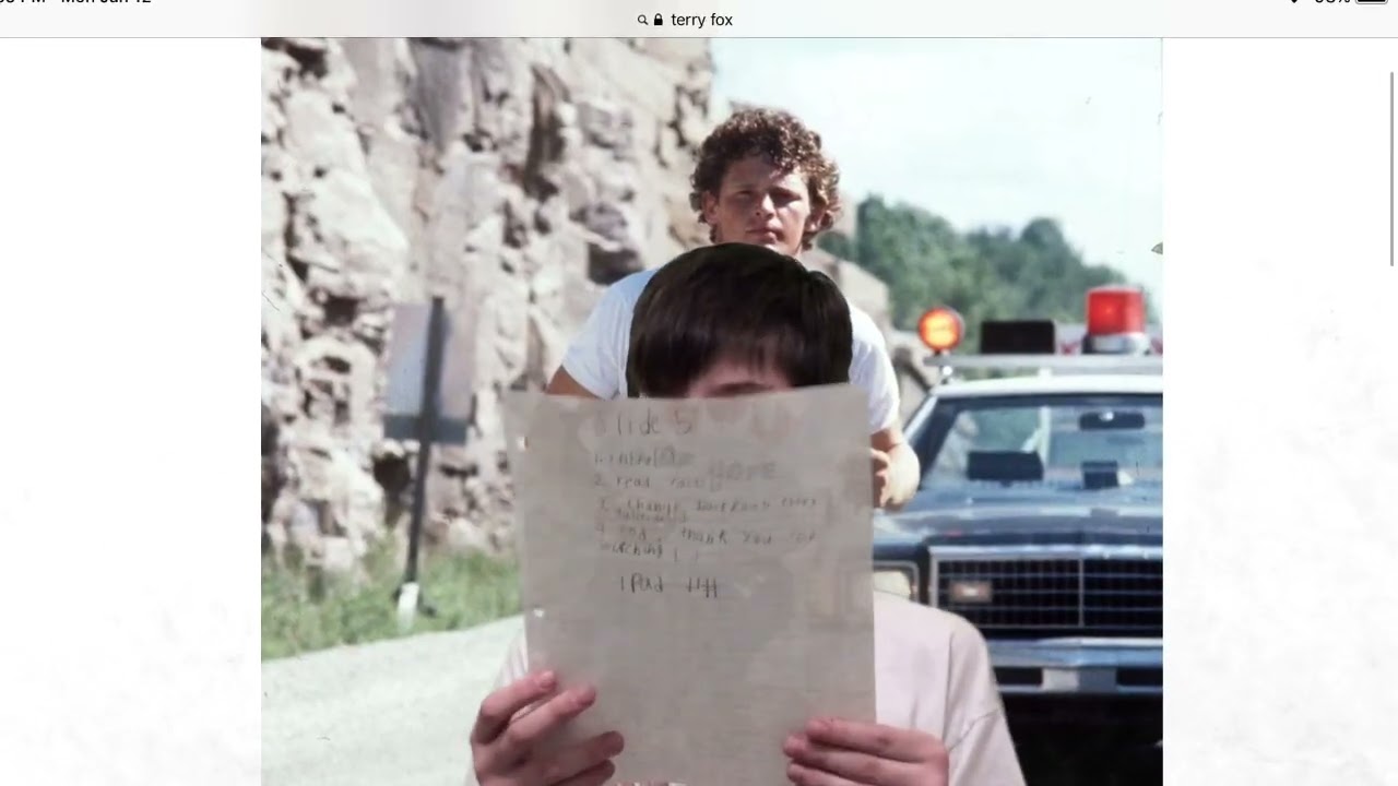 Lucas and Griffen's Terry Fox Video