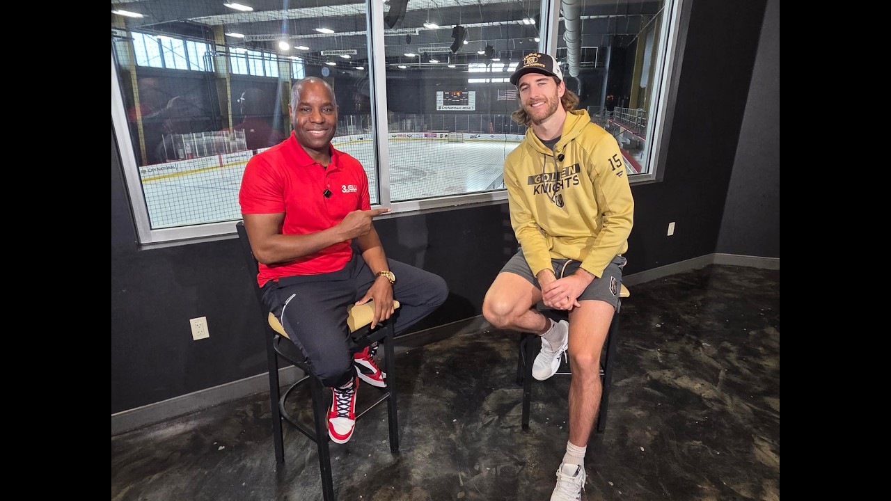 A Salmond Sit Down with Golden Knights defenseman Noah Hanifin ahead of  the Milan Cortina Olympics