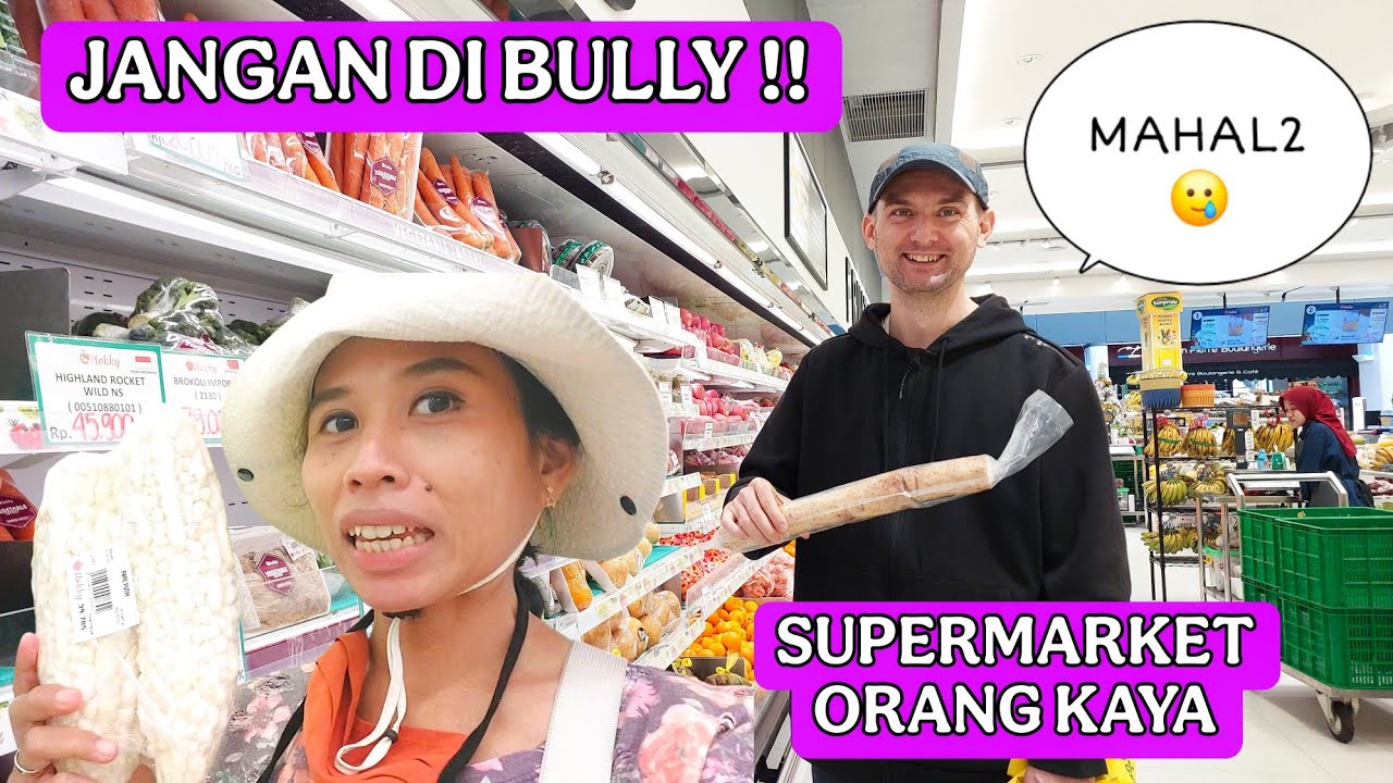 PERGI KE SUPERMARKET ORANG KAYA BELANJA DIKIT JANGAN DI BULLY YA 
