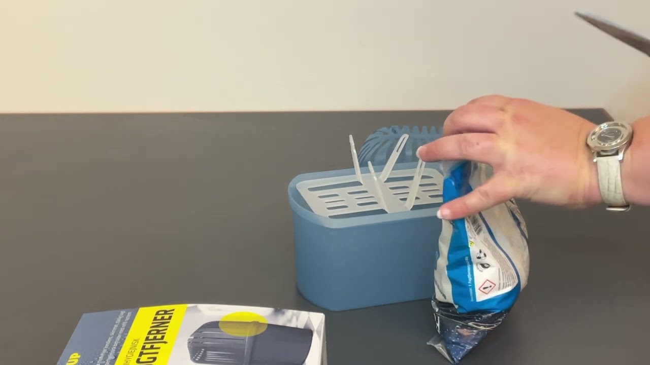 Borup Fugtfjerner beholder 'how to' samlevejledning