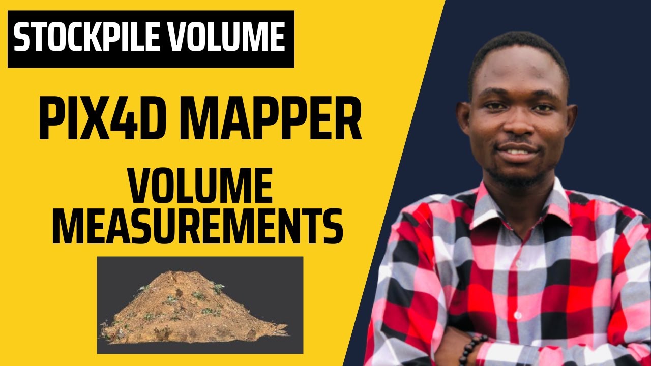 PIX4D Mapper | volume measurement, stockpile volume measurement |