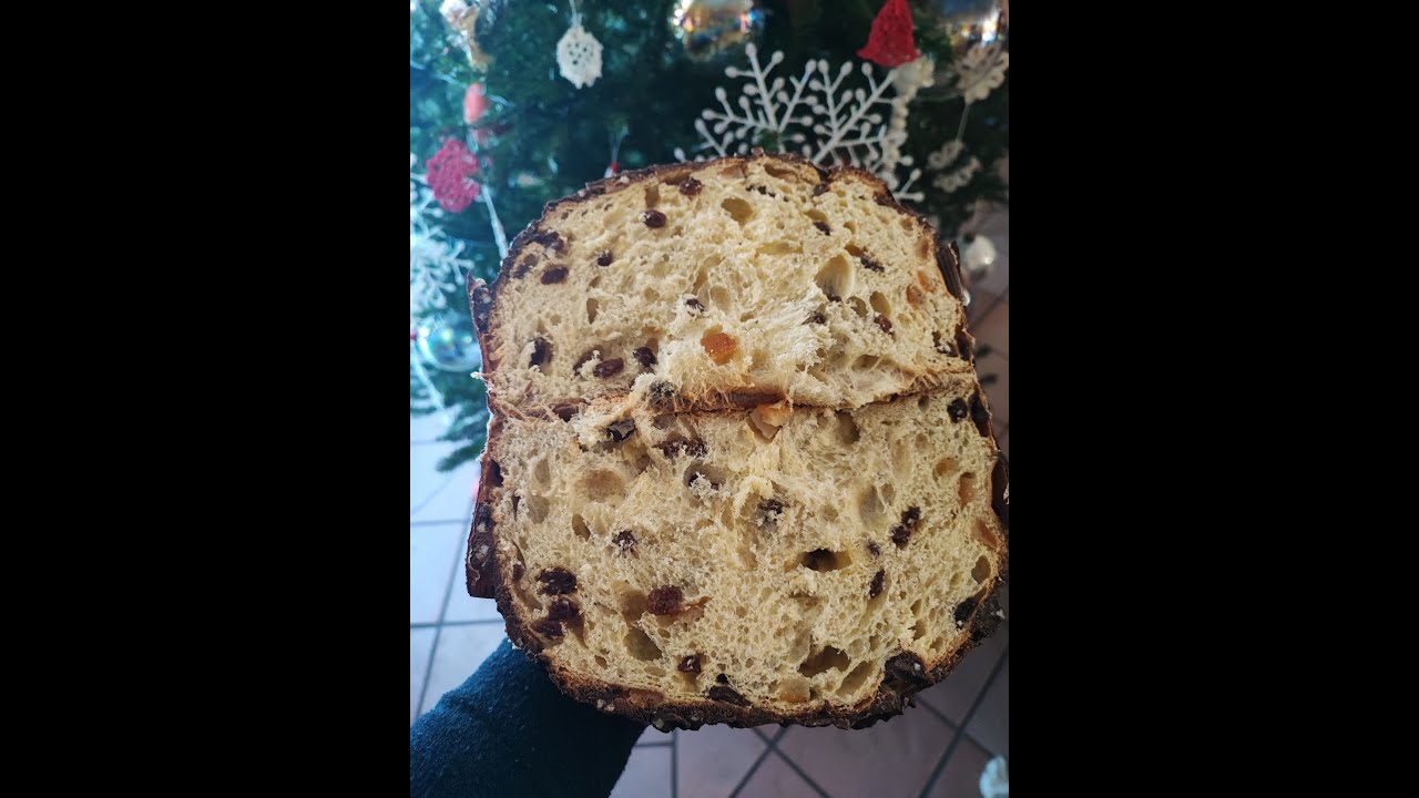 Panettone fatto in casa con lievito madre - ricetta tradizionale del maestro Fabio Franco