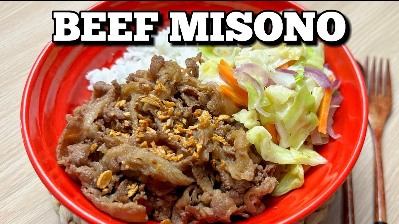 BEEF MISONO ALA TOKYO TOKYO | HUNGRY MOM COOKING