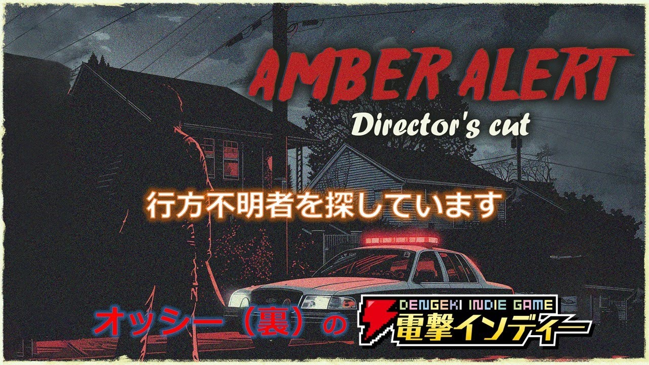 【アンバーアラート Director’s cut】行方不明者を探しています【電撃インディー】