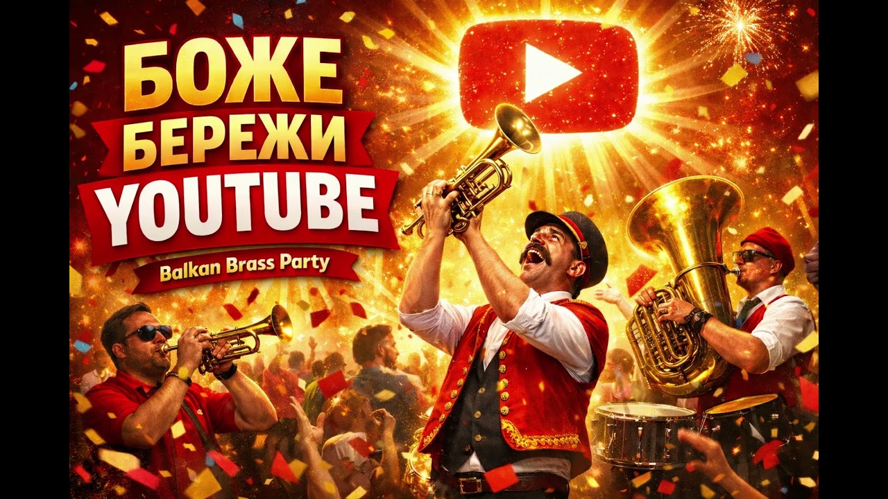 БОЖЕ, БЕРЕЖИ ЮТУБ! 🎺 Balkan Brass Party | Пісня, яку не крутять у клубах