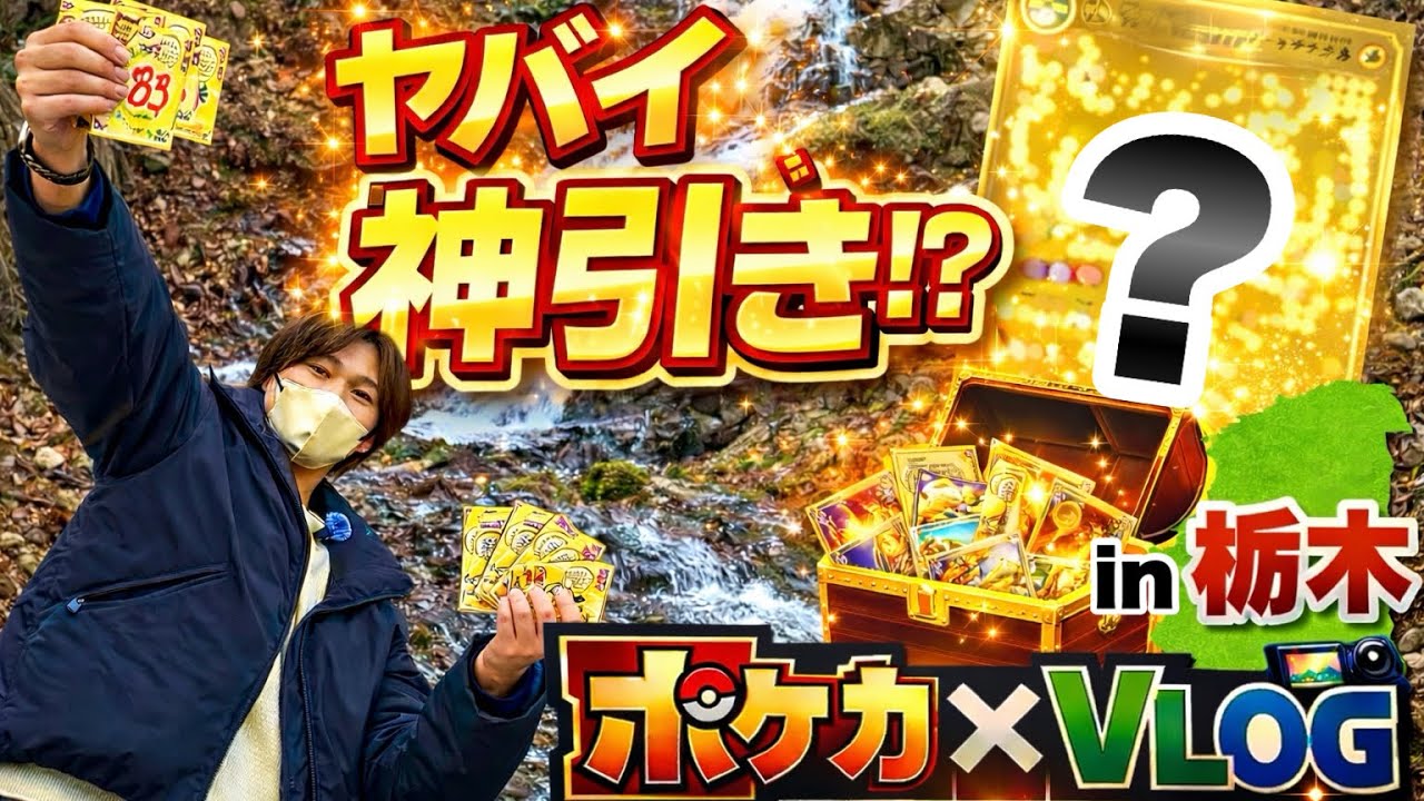 【ポケカ×Vlog】新企画始動でまさかの神引き！？日光東照宮編【ポケログ #1】