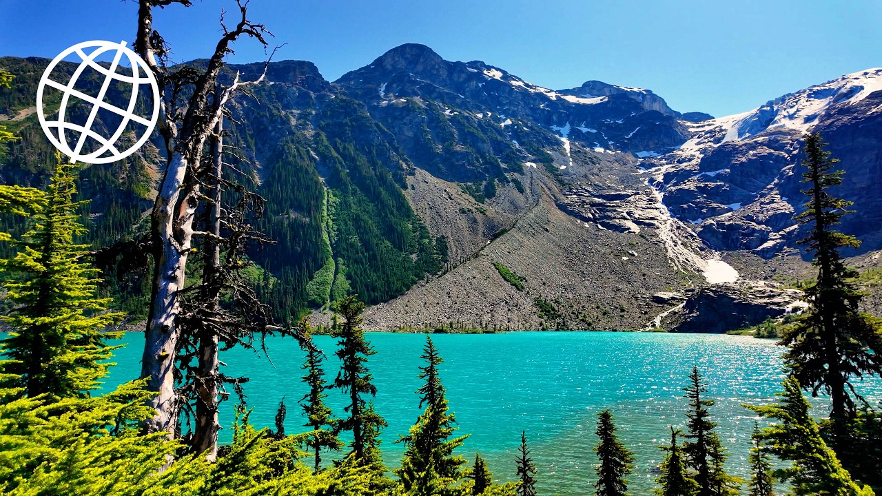 Joffre Lakes, British Columbia, Canada  [Amazing Places 4K]