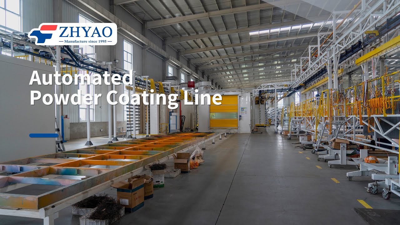ZHYAO automated powder coating systems|Automatic powder coating equipment