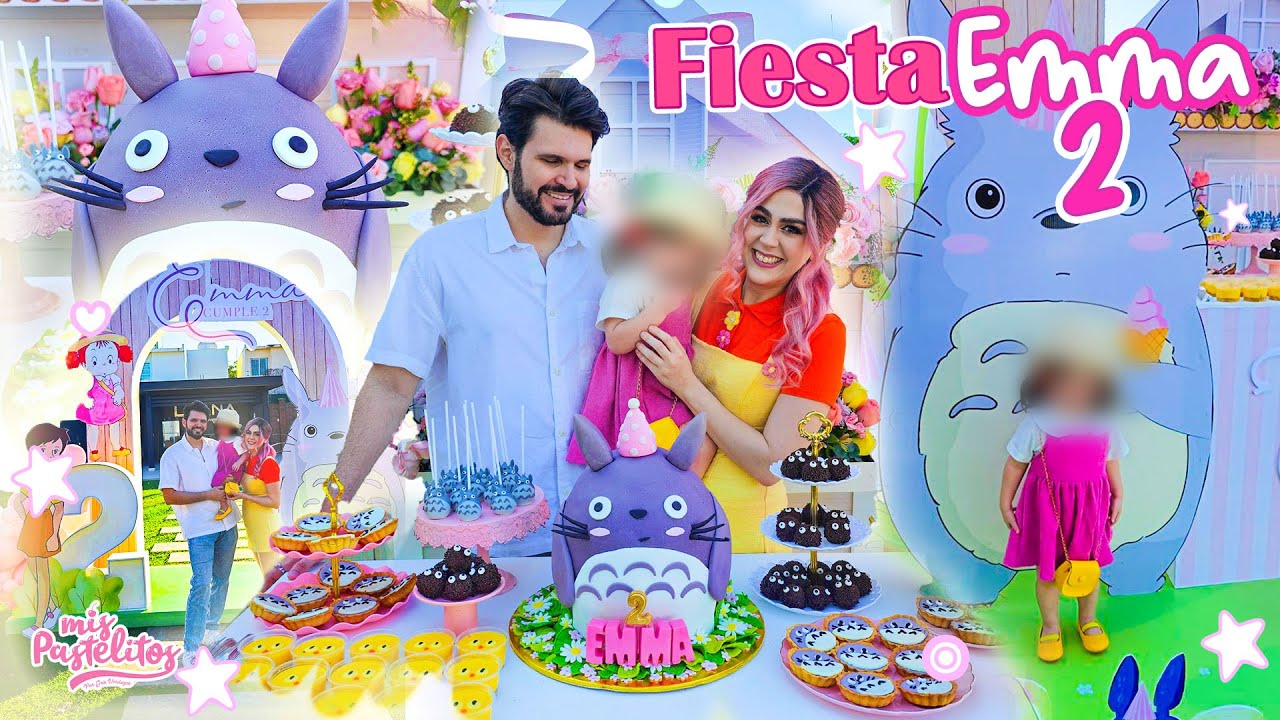 SEGUNDA FIESTA DE CUMPLEA&Ntilde;OS DE MI HIJA EMMA | MIS PASTELITOS