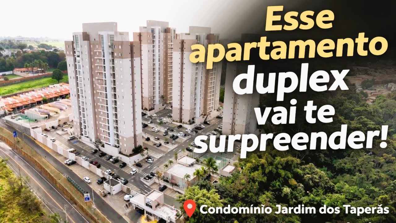 Apartamento Duplex completo e charmoso em Salto | Vem ver o Tour