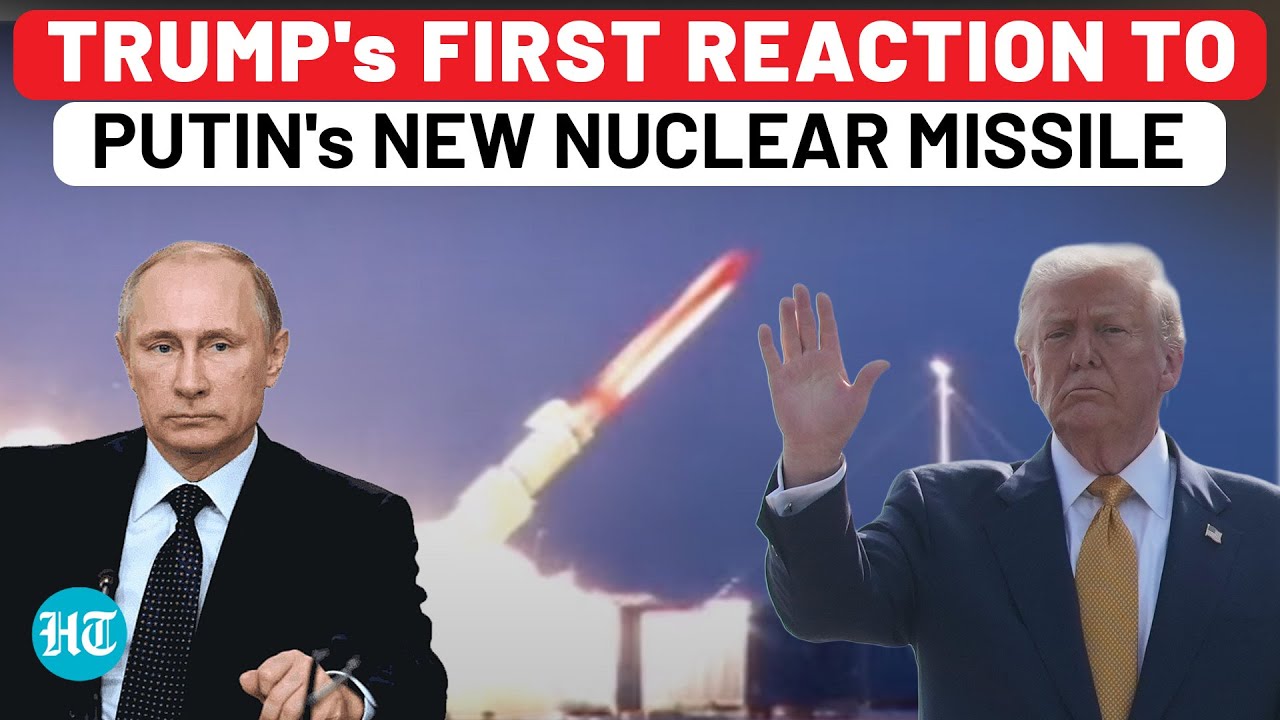Trump's First Reaction To Putin's New Nuclear Missile Which Can Fly 14,000 KM| Burevestnik| Russia