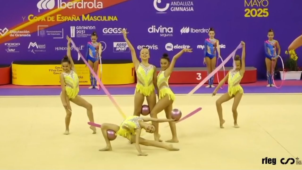 Conjunto Infantil Absoluto ( GR Dos Hermanas, AND ) - 4 ° de España - 1°Fase Copa España Conjuntos.