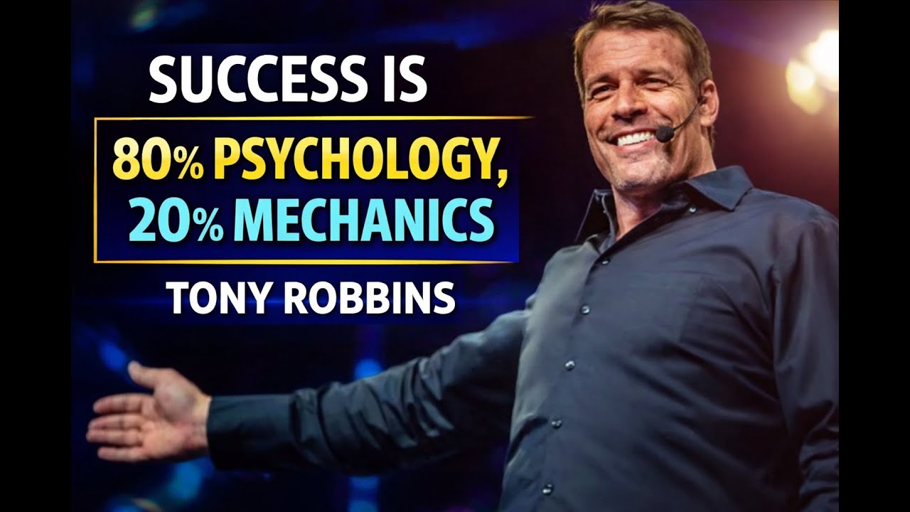 Success Is 80% Psychology, 20% Mechanics | Tony Robbins Motivation