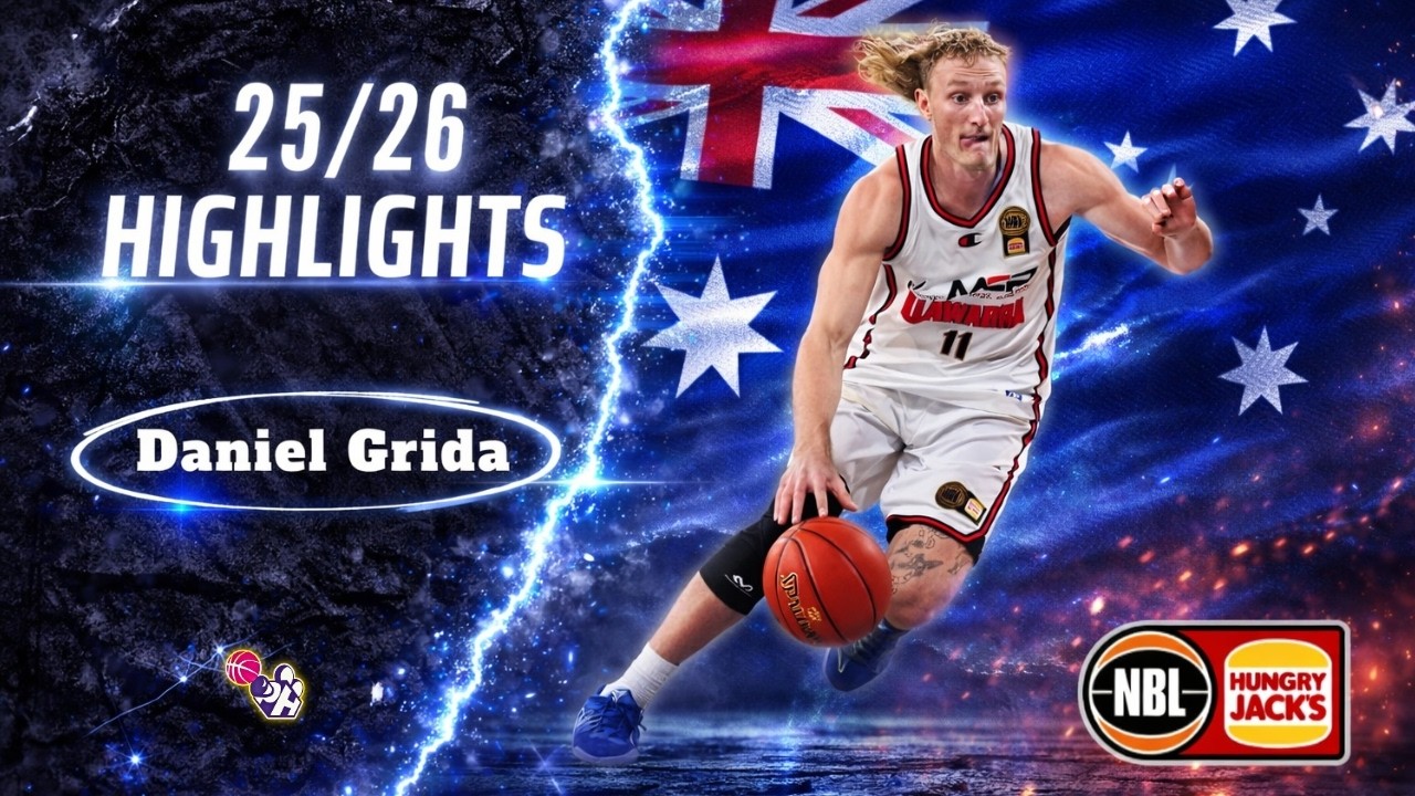 Daniel Grida Highlights 2025/26 || Australia NBL & FIBA International Cup || Illawarra Hawks