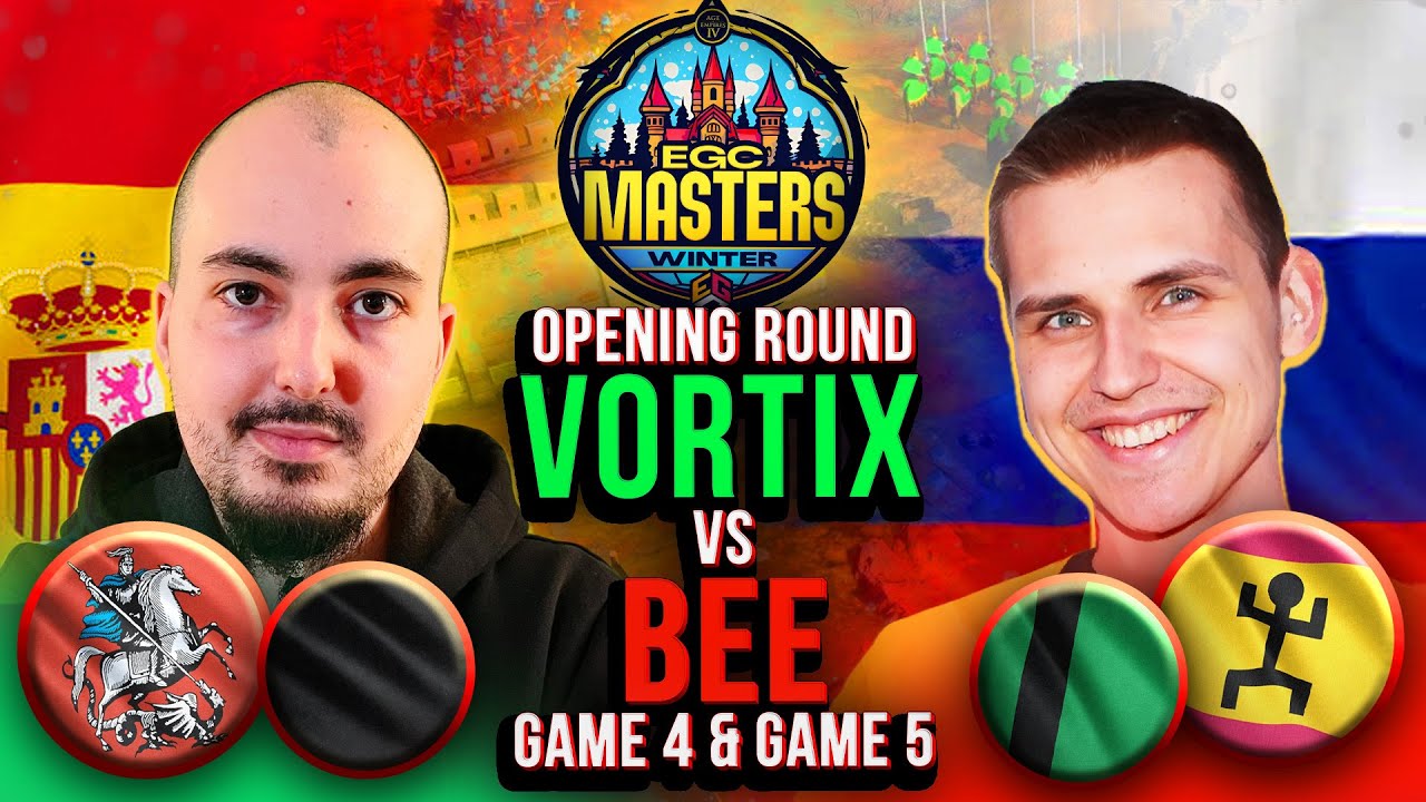Opening match du groupe B ! Game 4 et 5 du BO5 Vortix vs Bee