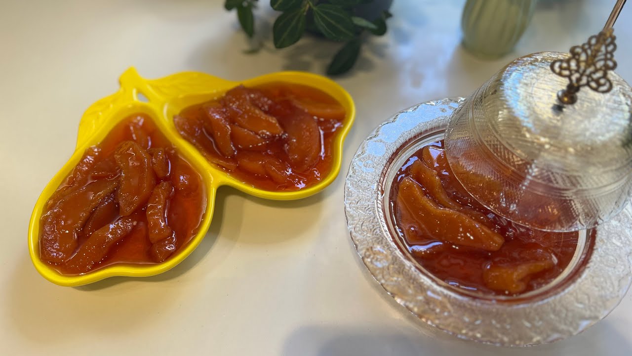 أورع وانجح وصفة لمعجون السفرجل ❤️ذوق 👍ولون 👍وقوام ❤️وصفة ناجحة 100%👌