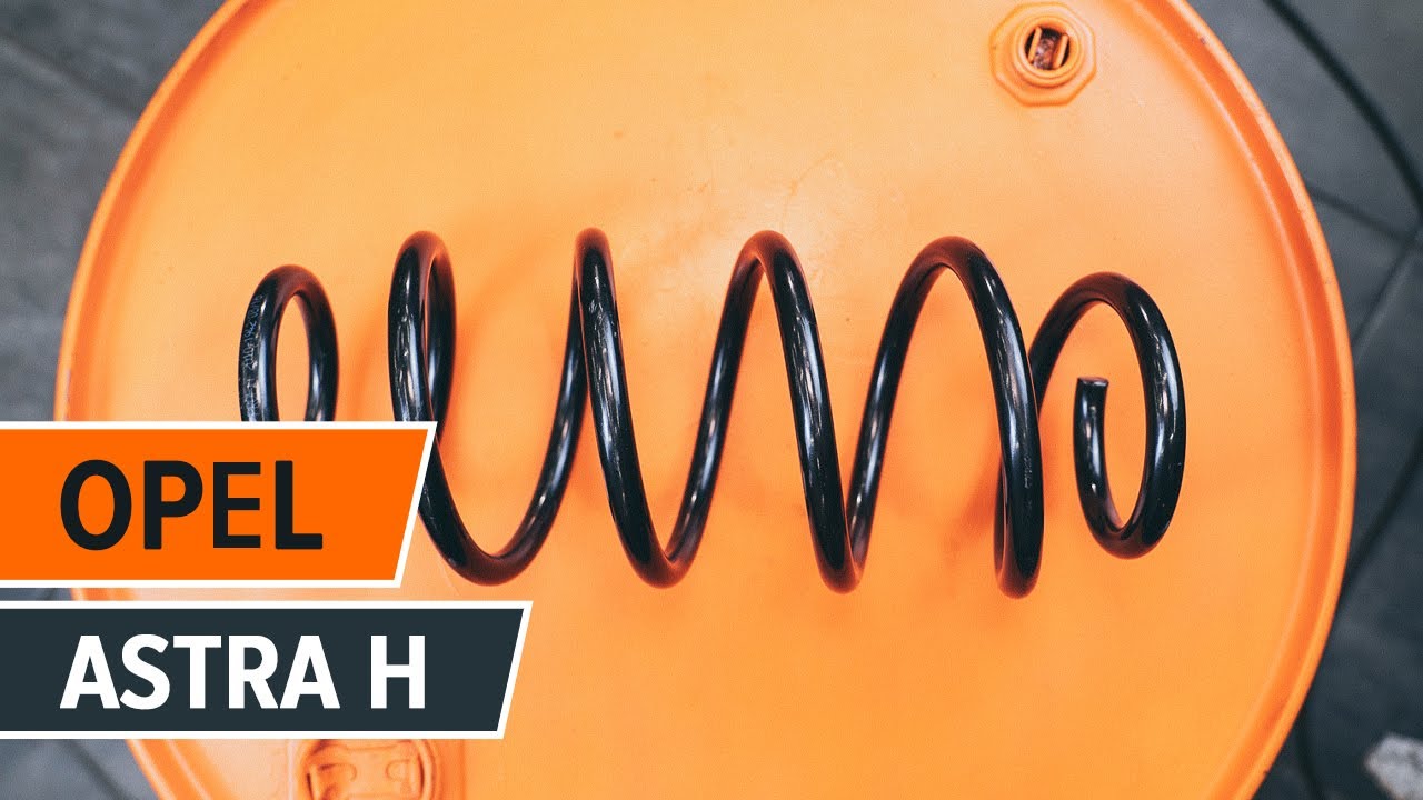 Jak wymienić sprężyny tylne zawiszenia w OPEL ASTRA H TUTORIAL | AUTODOC