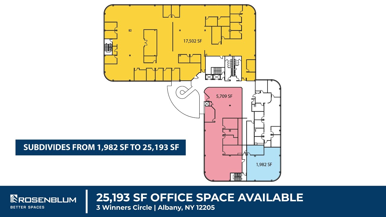 25,193 SF Office Space Available at 3 Winners Circle