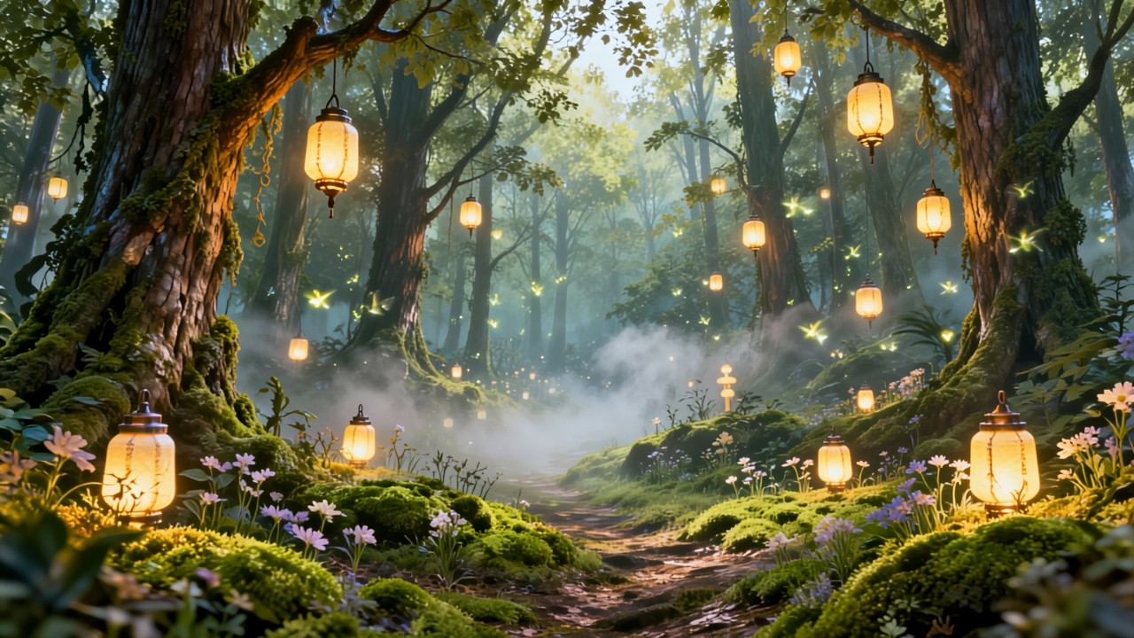 4K Relaxing Music for Study, Sleep & Focus 💻 Calm Aesthetic Computer Background