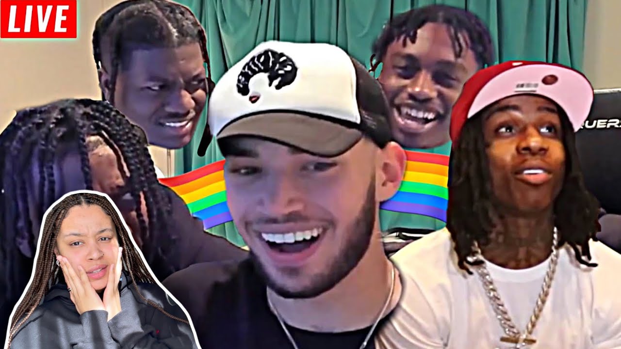 WTH 😳.. Adin Ross SUS MOMENTS! Ft POLO G, LIL YACHTY, ZIAS, LIL TJAY | Reaction