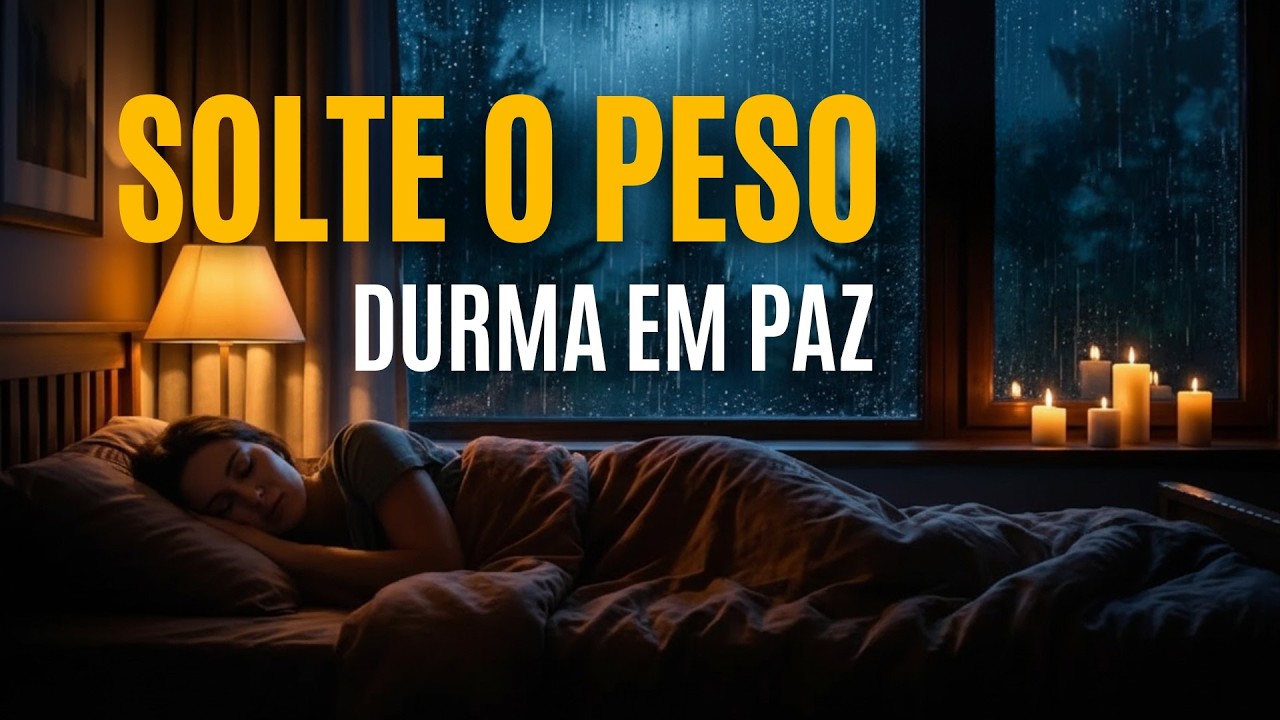 Como Dormir 🌧️ Barulho de Chuva para Dormir e Silenciar Pensamentos (Tela Preta)