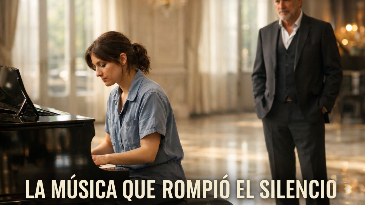 El magnate gritó a la limpiadora por tocar el piano.... hasta que tocó canción de su difunta esposa!
