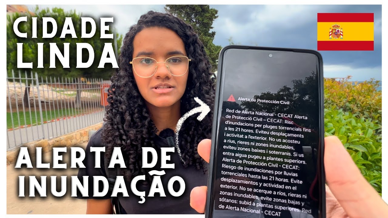 Explorando Tarragona sem roteiro (e com alerta de inundação!)😱🇪🇸