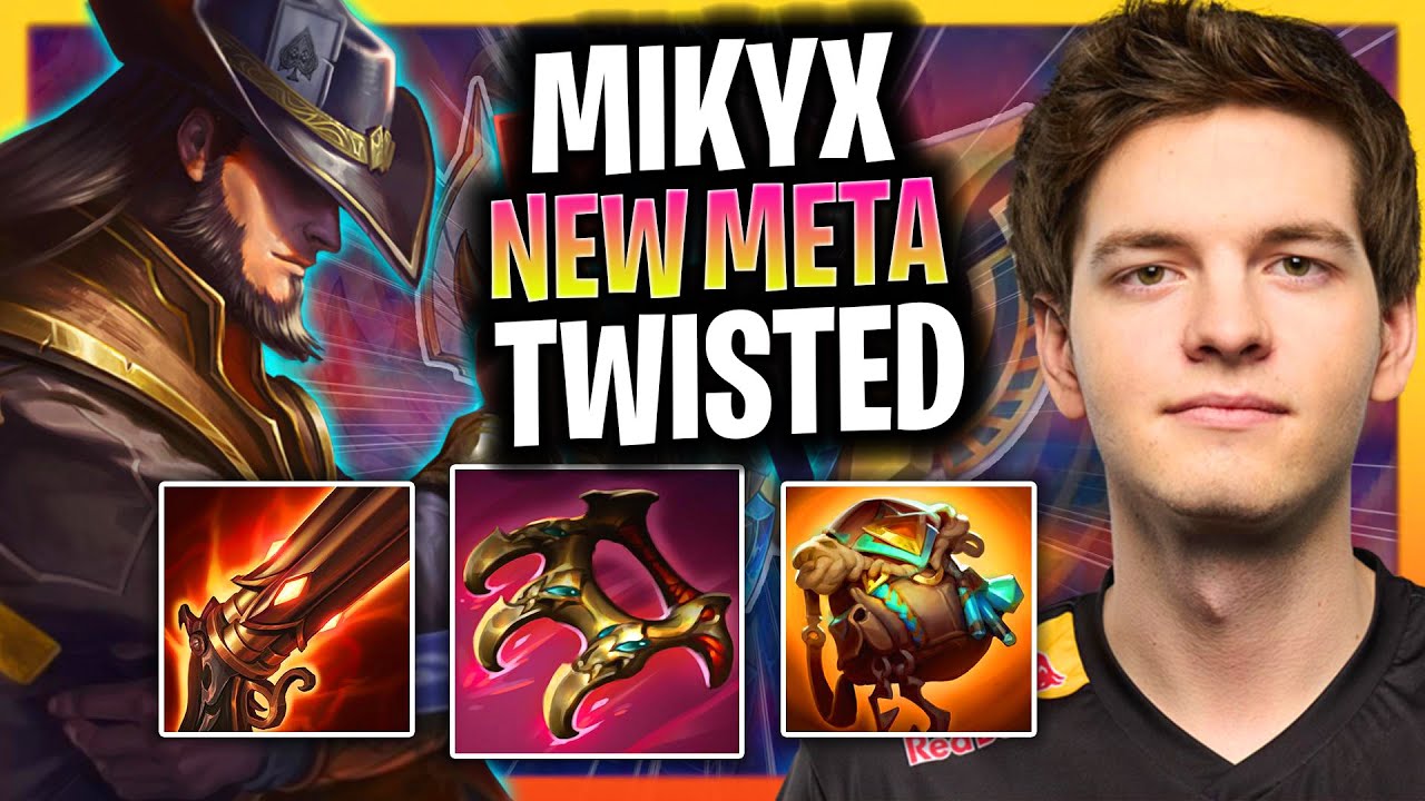 MIKYX INSANE NEW META WITH TWISTED FATE! | G2 Mikyx Plays Twisted Fate Support vs Senna!