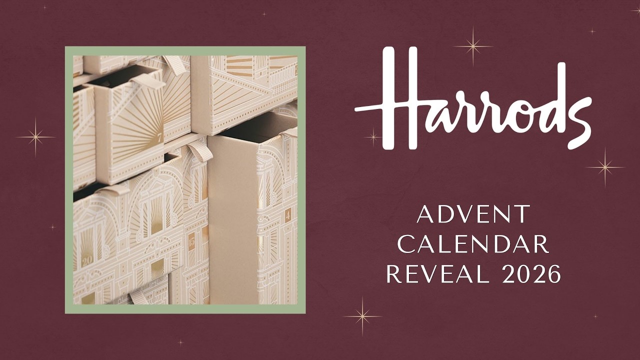 HARRODS BEAUTY ADVENT CALENDAR REVEAL 2026