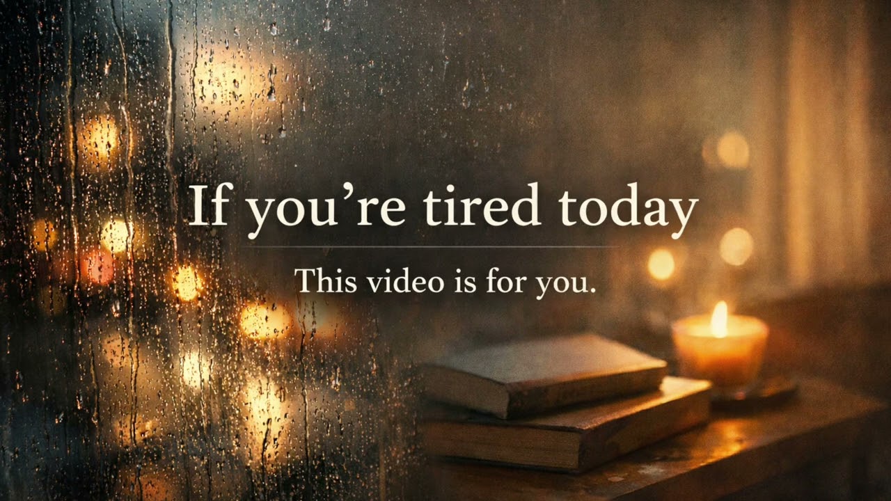 If You’re Tired Today, This Is For You