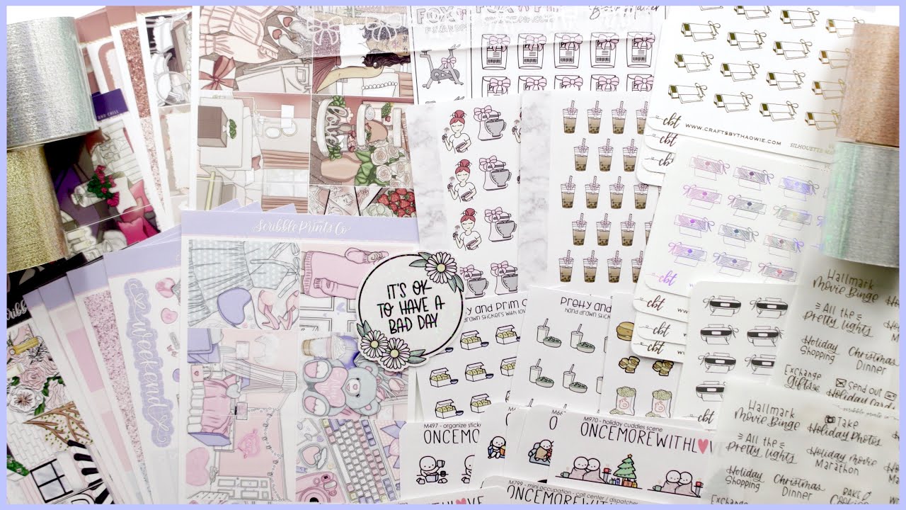 Sticker Haul - Scribble Prints Co, Fox and Pip, OMWL + MORE!