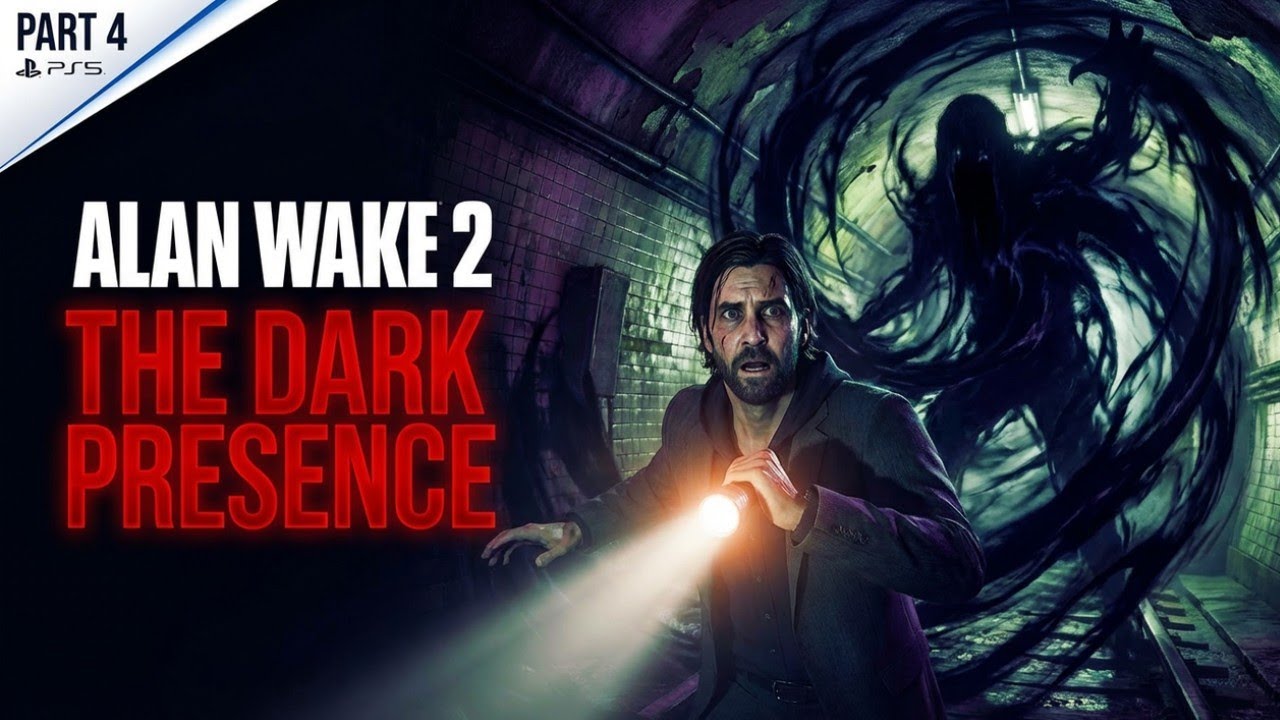 ALAN WAKE 2 PS5 Walkthrough Gameplay Part 4 - THE DARK PRESENCE (FULL GAME)