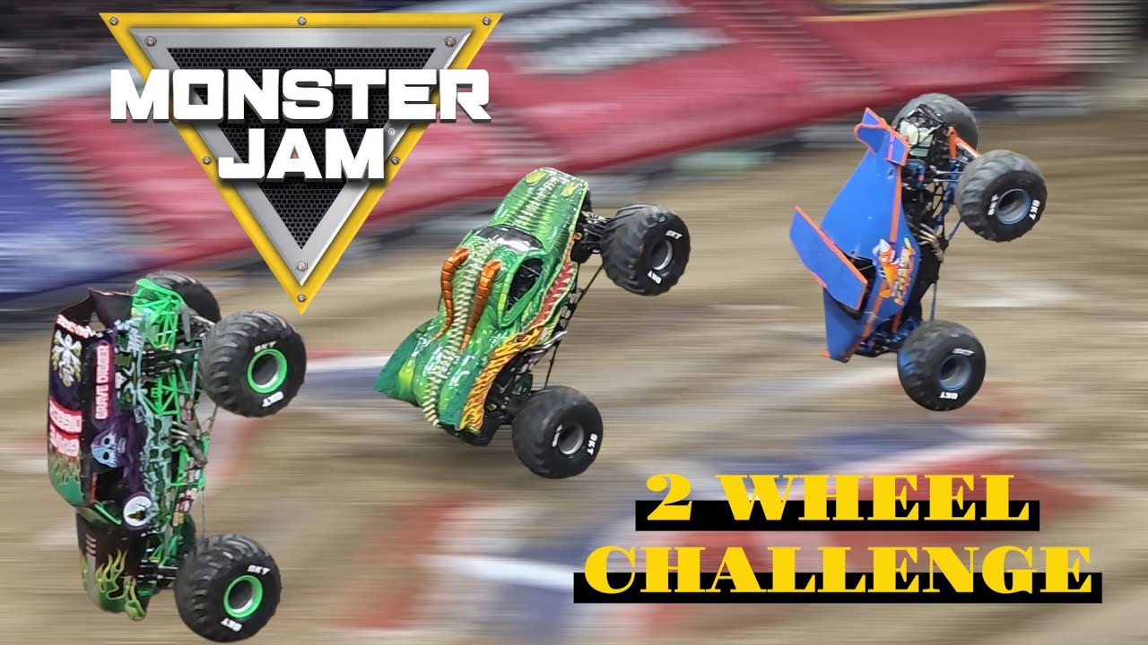 MONSTER JAM 2 WHEEL SKILLS CHALLENGE 