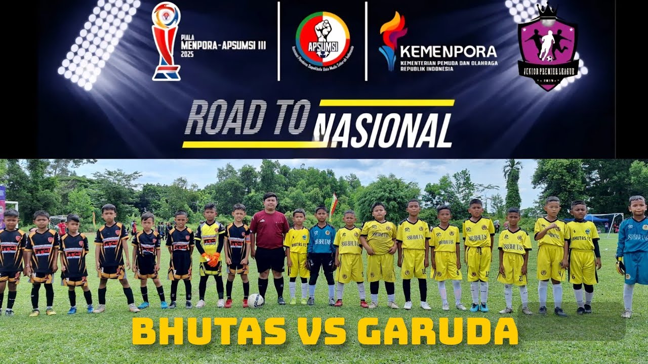 BHUTAS VS GARUDA | JUNIOR PREMIER LEAGUE ZONA RIAU 2025
